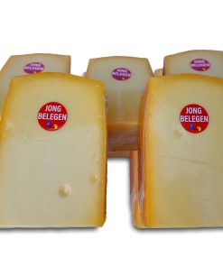 Jong Belegen Gouda Kaas recht stuk ca. 1 kg