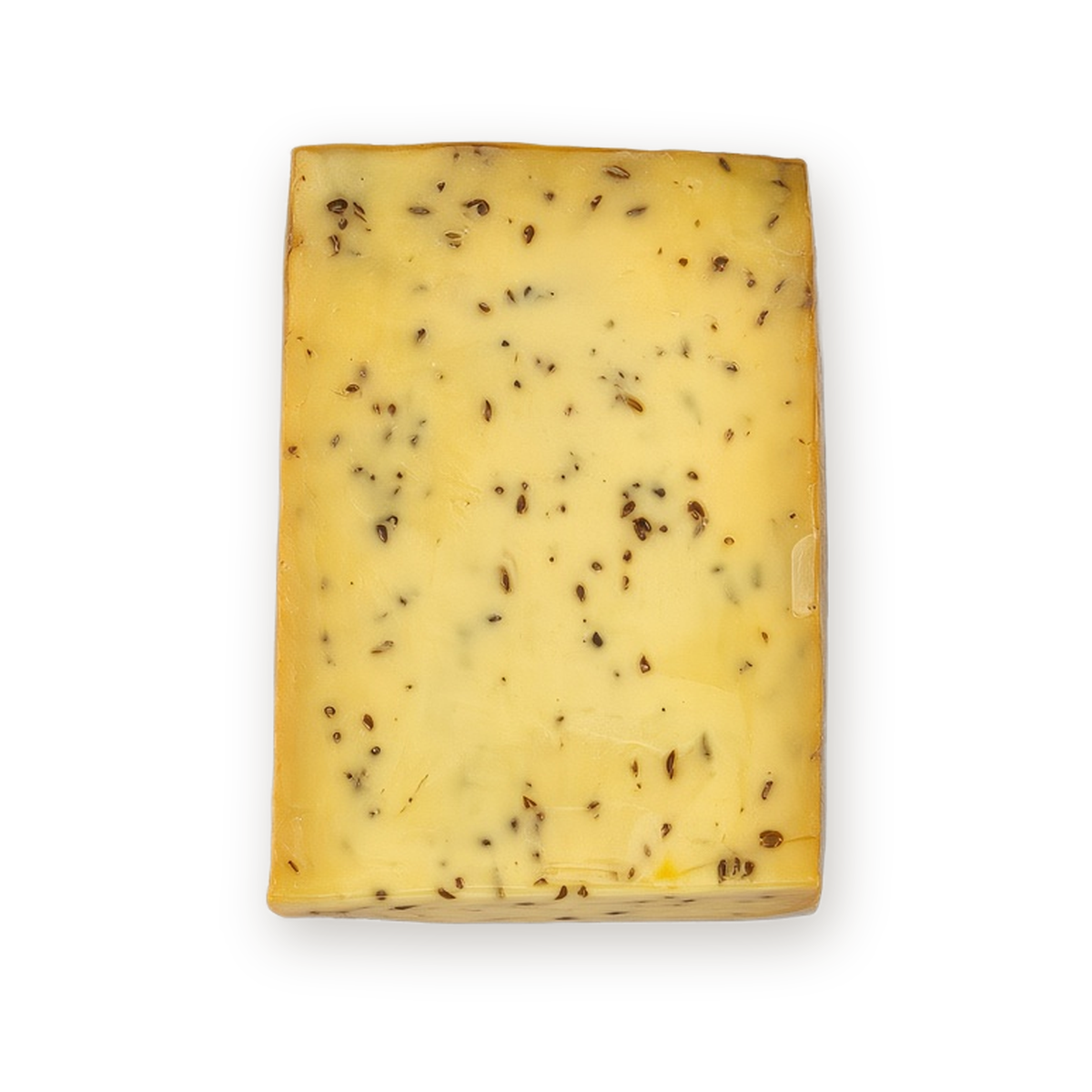 Gouda Jong Belegen Komijn Kaas ca. 1kg - Recht stuk